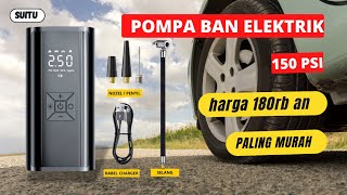 Pompa Ban Elektrik Portable Paling Laris 150 psi [upl. by Omor]