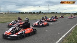 Karting avec les Dragons [upl. by Nolyk]