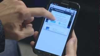 Samsung Galaxy Note II  Ryan Bidan Introduces the Galaxy Note II [upl. by Monroe]