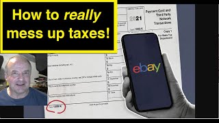 EBay Sellers BEWARE Dont Send Clients a 1099 Tax Form [upl. by Nabalas]