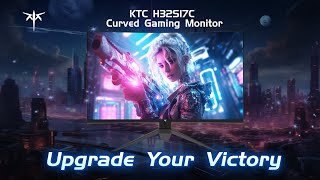 New Release Upgrade Your Victory  KTC H32S17C Curved Gaming Monitor [upl. by Vannie118]