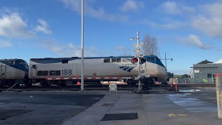 4K Railroad Crossing  66th Street Emeryville CA [upl. by Etti]