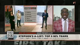 All around 🅰️s for Stephens AList after Week 7  First Take [upl. by Alves]