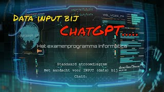 Les 2  Informatica stroomdiagram data input ChatGPT data nieuwe goud [upl. by Nnair987]