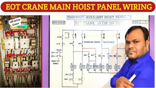 Electric Overhead Traveling Crane Basic Control Wiring  Eot Crane Basic Knowledge  Eot Crane  Eot [upl. by Adnavoj]