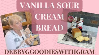 Softest Bread Machine Vanilla Sour Cream Bread [upl. by Ause984]