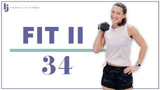 Lean Body Strong Workout  35 Minute  FIT II Day 34 [upl. by Adina]