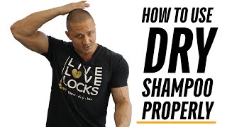 How to properly use dry shampoo [upl. by Bryon]