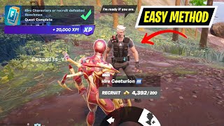 How to EASILY Hire Characters Fortnite [upl. by Aksel261]