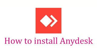 How to install Anydesk [upl. by Akihc]