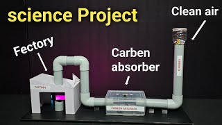 Carbon Purification for industries  Save environment Project  science Project  part 3 [upl. by Reginauld]