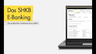 Schaffhauser Kantonalbank Das SHKB EBanking [upl. by Eidde]