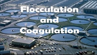 Flocculation and coagulation  floc forming and particle settling [upl. by Drehcir]