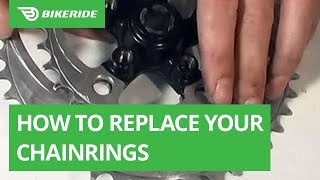 How to Replace Your Chainrings [upl. by Merci]