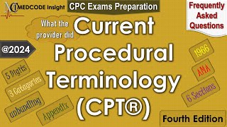 Introduction to CPT What You Need to Know Frequently Asked Questions [upl. by Althee]