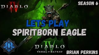 Diablo IV  BP Gaming  Season 6 Spiritborn  Part 2 [upl. by Ulick]