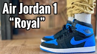 Air Jordan 1 “Royal” Reimagined Review amp On Feet [upl. by Jezreel]