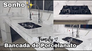 BANCADA DE PORCELANATO Raissa Ramos [upl. by Nanine]