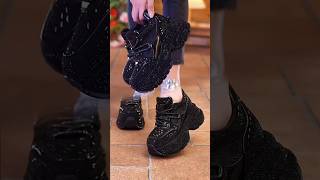 Black Shoes ✅ Best Shoes For Women runningshoes bestshoes bestfootwear fashion sheshoe shorts [upl. by Genesa]