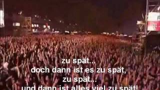 Die Ärzte  zu Spät Rock am Ring mit Songtext [upl. by Deerc]