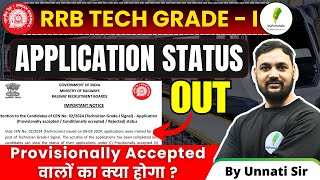 Latest Update RRB Tech Grade 1 Application Status Out Check Full Details Now [upl. by Anaizit952]