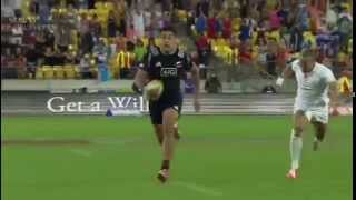 Rieko Ioane  Rugby Debut [upl. by Anihtyc]