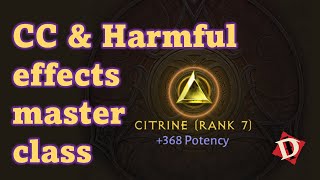 Potency amp Harmful effects fully explained  Diablo Immortal [upl. by Rosemonde226]