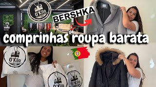 Brechó em Portugal 🧥 Compras na loja OKilo no Porto 🇵🇹 [upl. by Liban]