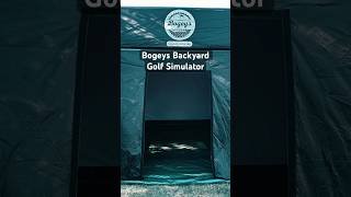 Amazing Inflatable Golf Simulator  Inflates in 5 Minutes golf golfsimulator gspro fyp [upl. by Analeh798]