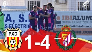 RESUMEN  SCR Peña Deportiva 14 Real Valladolid CF  Dieciseisavos de final Copa del Rey [upl. by Halas]