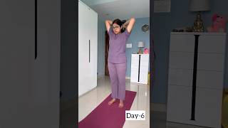 Day 6  2024 Get Toned Challenge of Chloe Ting✅ chloeting weightloss workout exercise getfit [upl. by Ahseekal506]