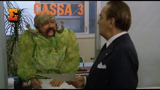 Fantozzi e il Doppio Turno di Straordinari in Ufficio 😅 [upl. by Ikoek]