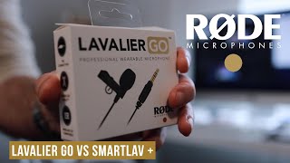 Rode Lavalier Go Vs Rode SmartLav  Which one do you prefer [upl. by Fletch]