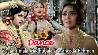 Vyajantimala Madhubala amp waheeda Rehman Dance Songs  सुपरहिट गाने  Bollywood Popular Hindi Songs [upl. by Sisto]