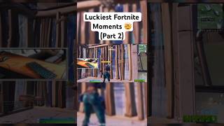 Luckiest Fortnite Moments Part 2 [upl. by Nahsrad431]