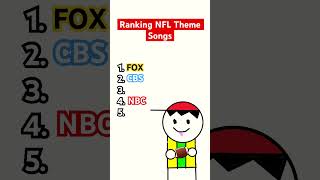 Ranking NFL Theme Songs🏈shorts [upl. by Nywroc]