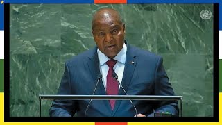 DISCOURS DE SON EXCELLENCE LE PROFESSEUR FAUSTIN ARCHANGE TOUADERA A L’OCCASION DE 79E AG ONU [upl. by Hoban]