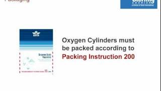 Packaging Oxygen Cylinders For Air Transport [upl. by Eolanda544]