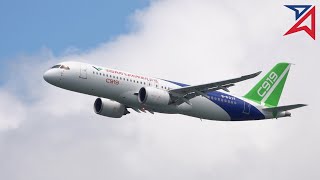 Singapore Airshow 2024  COMAC C919 20 Feb [upl. by Casandra995]