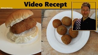 Vegetarische kroketten maken  Recept vega kroket [upl. by Loria]