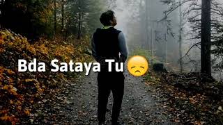 jaan waleya tu tadpaya song lyrics whatsapp status Video [upl. by Jacquelyn]