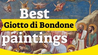 Giotto Paintings  20 Most Famous Giotto di Bondone Paintings [upl. by Barmen]