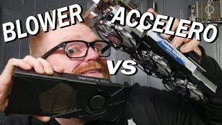 The Cheapest RTX 2080ti Blower Vs Accelero [upl. by Bunce363]