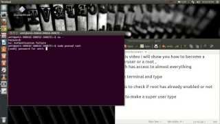 How to become a superuser in Ubuntu [upl. by Ethbun]