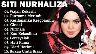 SITI NURHALIZA FULL ALBUM TERBAIK  CINDAI  PURNAMA MERINDUWAJAH KEKASIH [upl. by Nalid]