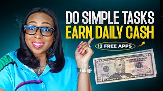 13 FREE Apps To Make Money From Your Phone – Easy Cash In 2024 [upl. by Iris]