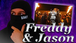 HZINO  FREDDY amp JASON OFFICIAL VIDEO REACTION [upl. by Ackley]