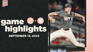 Marlins vs Nationals Game Highlights 91324  MLB Highlights [upl. by Gerianne]