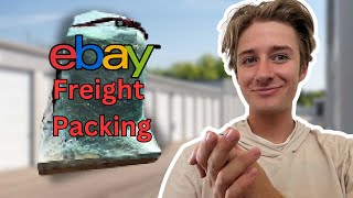 How I Securely Package ALL of my eBay Freight Shipments PACKAGING TUTORIAL [upl. by Manya]