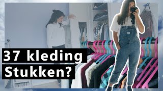 MINIMALISME  Ik start een CAPSULE WARDROBE [upl. by Essilevi617]